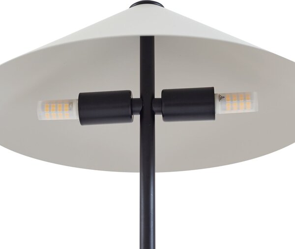 Stolne Lampa Lindby, Norvik, Crno, Dnevna soba, Metal, Moderan