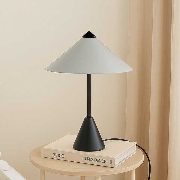 Stolne Lampa Lindby, Norvik, Crno, Dnevna soba, Metal, Moderan
