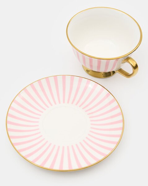 Sinsay - Šalica s tanjurićem u pruge