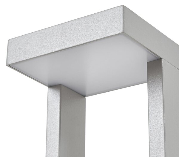 Vanjske Svjetiljka Lindby, Lonete, Sivo, Terasa, Aluminij, Moderan