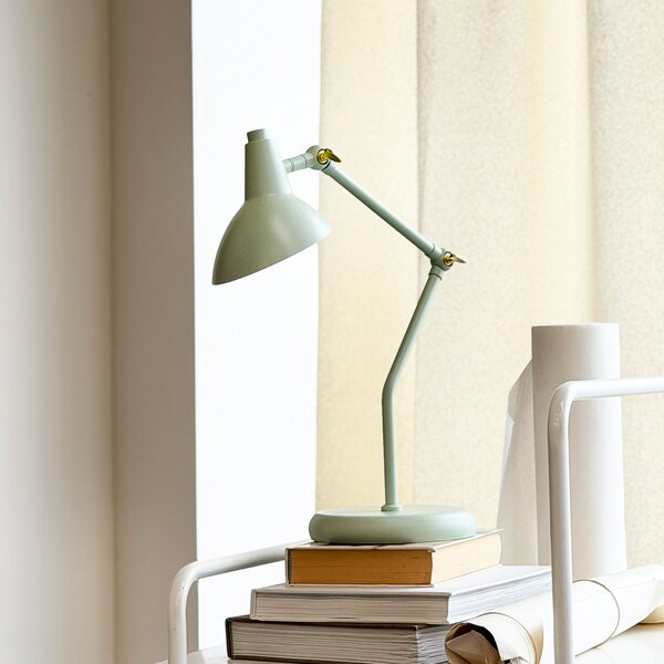 Stolne Lampa Dyberg Larsen, Vela, Zelena, Dnevna soba, Metal, Skandinavski