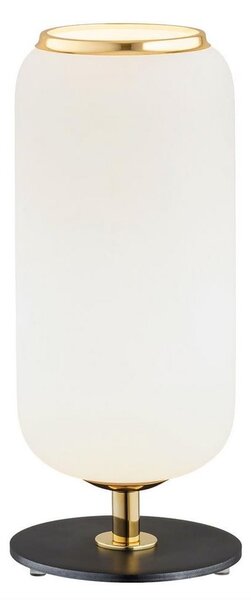 Argon 4994 - Stolna lampa VALIANO 1xE27/15W/230V crna/bijela/zlatna