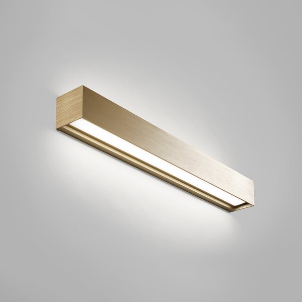 Zidne Svjetiljka LIGHT-POINT, Linea W3, prigušiv, Zlato / mjed, Dnevna soba, Aluminij, Dizajn