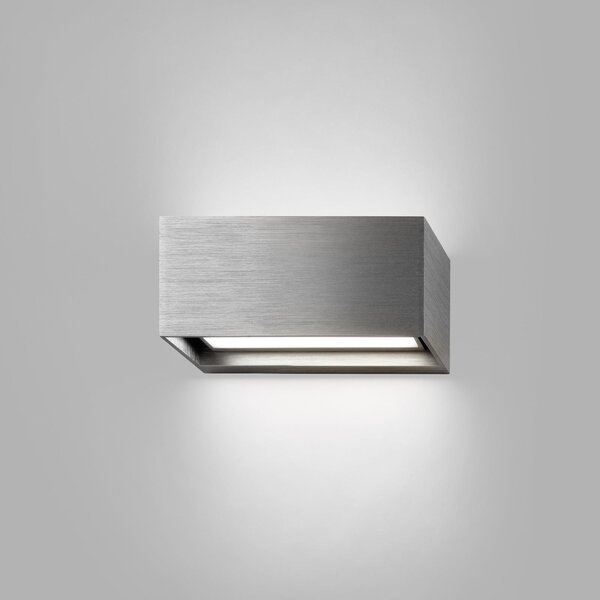 Zidne Svjetiljka LIGHT-POINT, Linea W1, prigušiv, Sivo, Dnevna soba, Aluminij, Dizajn