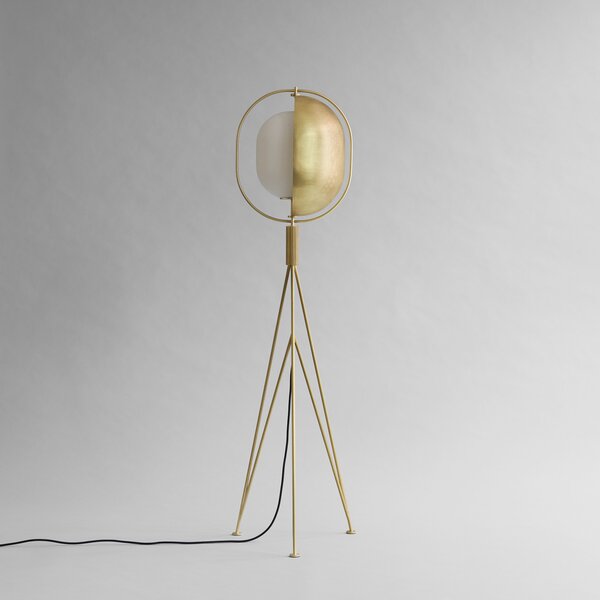 Podne Lampa 101 COPENHAGEN, Pearl, prigušiv, Zlato / mjed, Dnevna soba, Aluminij, Dizajn