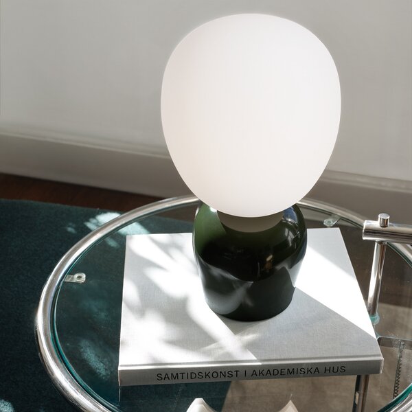 Stolne Lampa Belid, Buddy, Zelena, Dnevna soba, Staklo, Dizajn