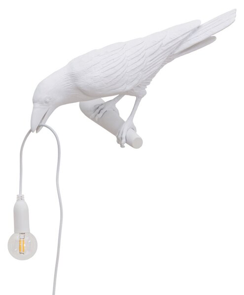 Stolne Lampa SELETTI, Bird Lamp, Bijela, Dnevna soba, Plastika, Dizajn