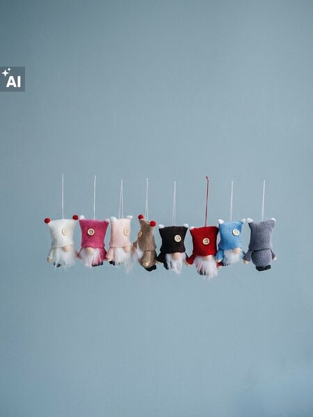 Sinsay - Božićni ukrasi u obliku patuljaka 8 pack