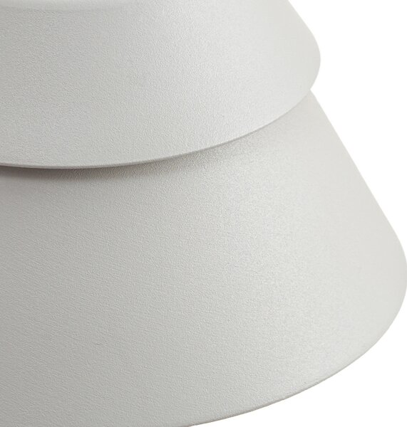 Vanjske Svjetiljka Lucande, Moena, Sivo, Aluminij, Moderan