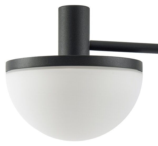 Vanjske Svjetiljka Lucande, Toras, prigušiv, Crno, Aluminij, Moderan