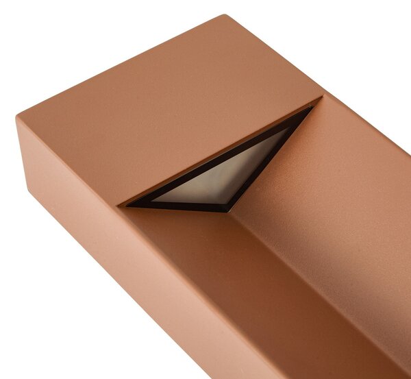 Vanjske Svjetiljka Lucande, Kaholo, Smeđa / hrđa, Aluminij, Moderan