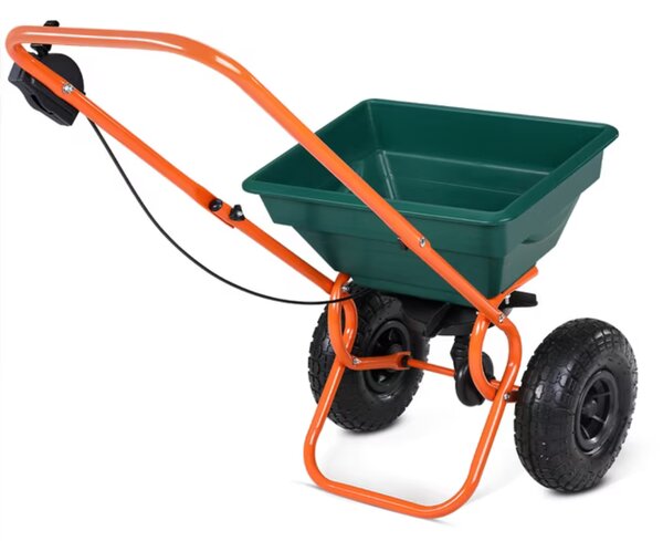 Kolica za posipanje SEED, 20 l, zelena/narančasta Gardebruk