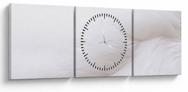 Slika - Bijelo pero (sa satom) (90x30 cm)
