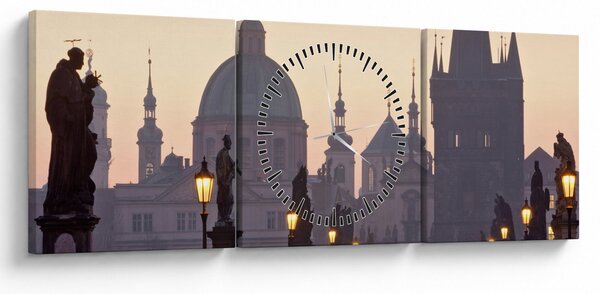 Slika - Karlov most (sa satom) (90x30 cm)