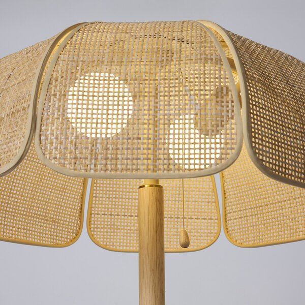 Podne Lampa MARKET SET, Coquillage, Drvo, Dnevna soba, Drvo, Dizajn