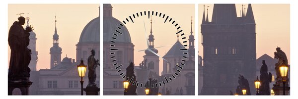 Slika - Karlov most (sa satom) (90x30 cm)