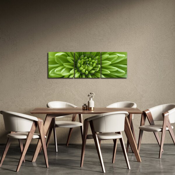 Slika - Makro slika biljke (sa satom) (90x30 cm)