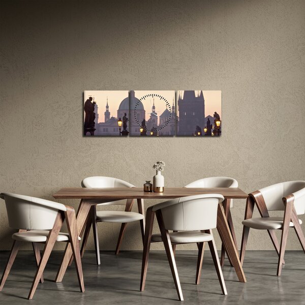 Slika - Karlov most (sa satom) (90x30 cm)