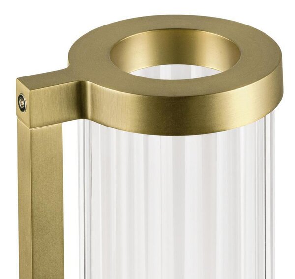 Zidne Svjetiljka SLV, Quimera, prigušiv, Zlato / mjed, Dnevna soba, Aluminij