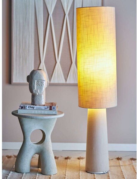 Podne Lampa Bloomingville, Bež, Dnevna soba, Tkanina / tekstil