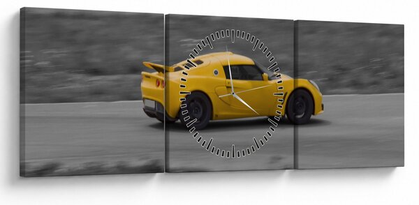 Slika - Brz auto (sa satom) (90x30 cm)