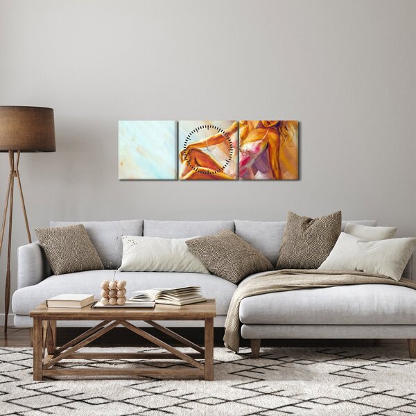 Slika - Plesačice (sa satom) (90x30 cm)