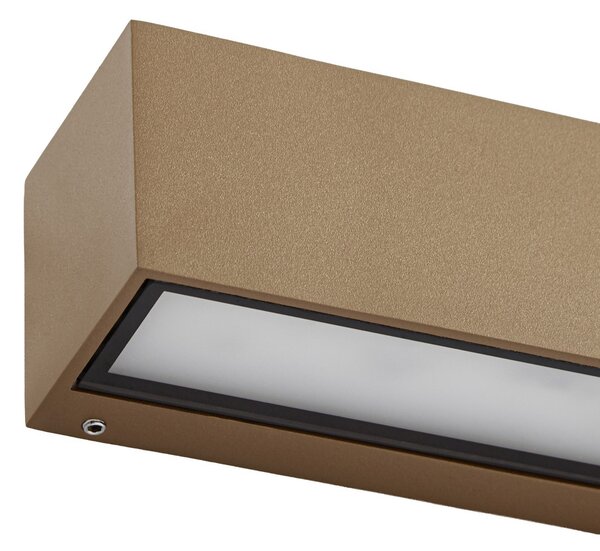 Vanjske Svjetiljka Lucande, Lengo, Smeđa / hrđa, Aluminij, Moderan