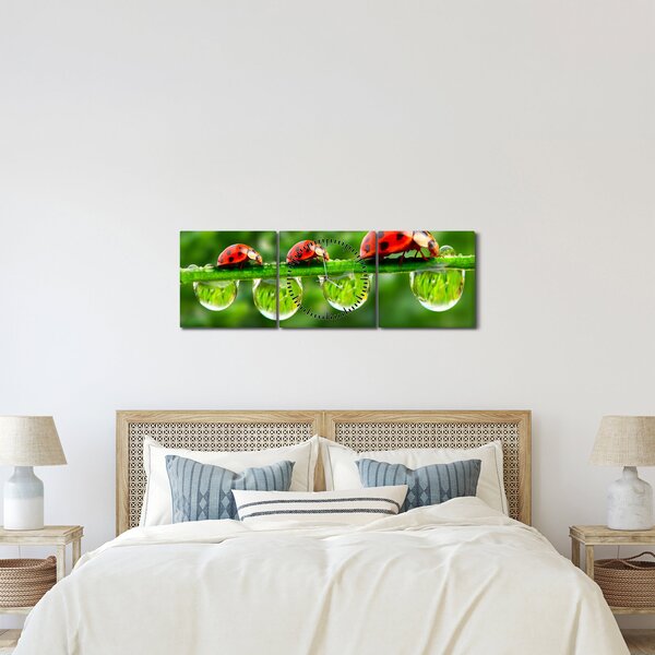Slika - Sunčev sjaj sedam sunaca (sa satom) (90x30 cm)