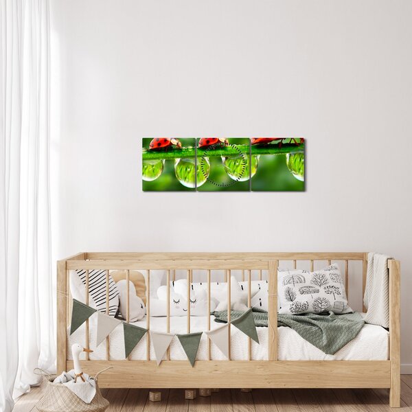 Slika - Sunčev sjaj sedam sunaca (sa satom) (90x30 cm)