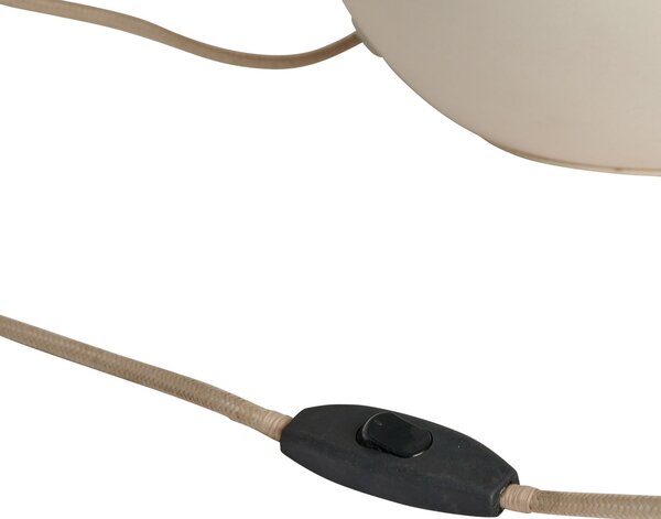 Stolne Lampa Watt & Veke, Mia, Bijela, Dnevna soba, Keramika, Dizajn