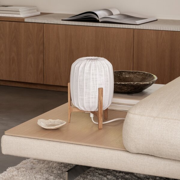 Stolne Lampa Watt & Veke, Prisma, prigušiv, Drvo, Dnevna soba, Drvo, Dizajn