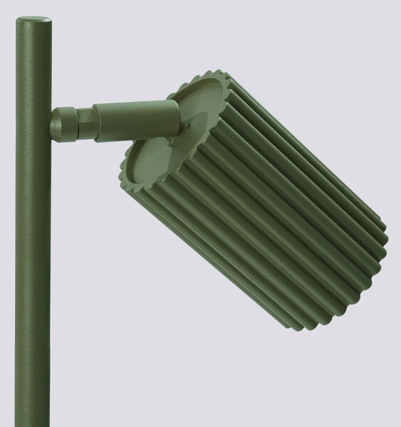Stolne Lampa SOLLUX LIGHTING, ALORA, Zelena, Dnevna soba, Aluminij