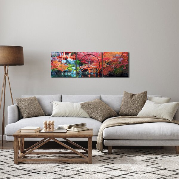 Slika - Orijentalni krajolik (sa satom) (90x30 cm)