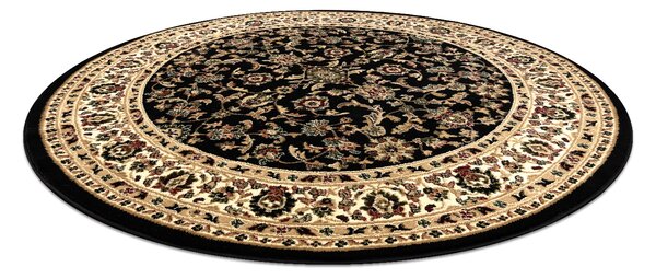 Tepih ROYAL ADR krug uzorak 1745 crno