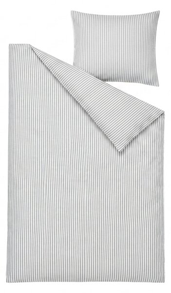 Pamučna posteljina SOFT STRIPES siva Dimenzije posteljine: 70 x 80 cm | 140 x 200 cm