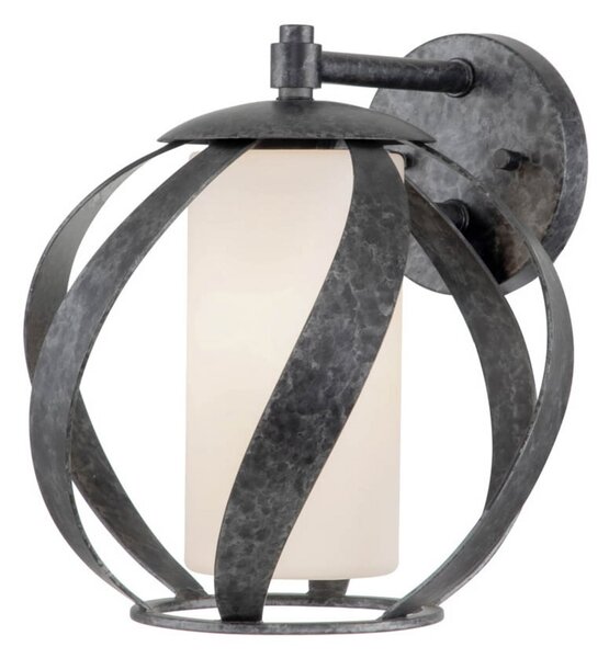 Zidne Svjetiljka Quintiesse, Blacksmith, prigušiv, Crno, Metal