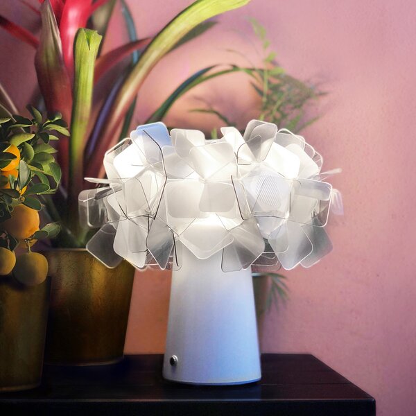 Stolne Lampa Slamp, Clizia, prigušiv, Sivo, Dnevna soba, Plastika, Dizajn