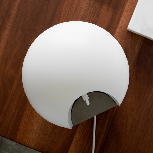 Stolne Lampa GEJST, Leery, Bijela, Dnevna soba, Metal, Dizajn