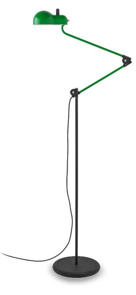 Podne Lampa Stilnovo, Topo, Zelena, Dnevna soba, Metal, Dizajn