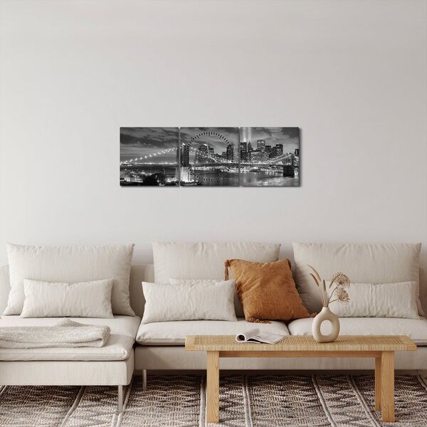 Slika - Brooklynski most (sa satom) (90x30 cm)