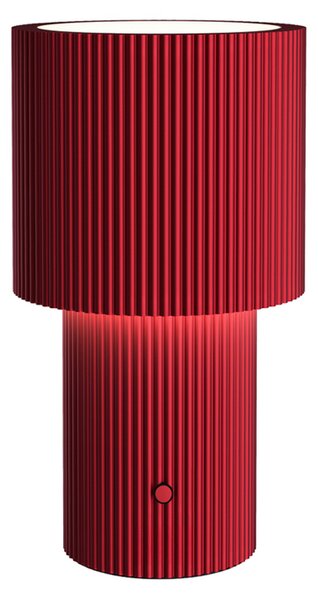 Stolne Lampa Herstal, Iluma, prigušiv, Crvena, Dnevna soba, Aluminij, Moderan