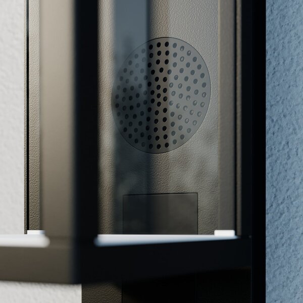 Vanjske Svjetiljka Lucande, Ferdinand, Crno, Balkon, Metal, Moderan