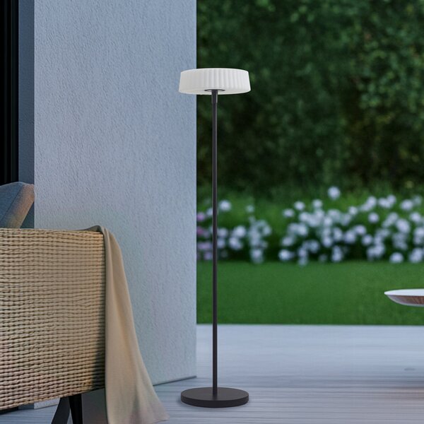 Vanjske Svjetiljka Lindby, Samine, prigušiv, Crno, Balkon, Metal, Moderan