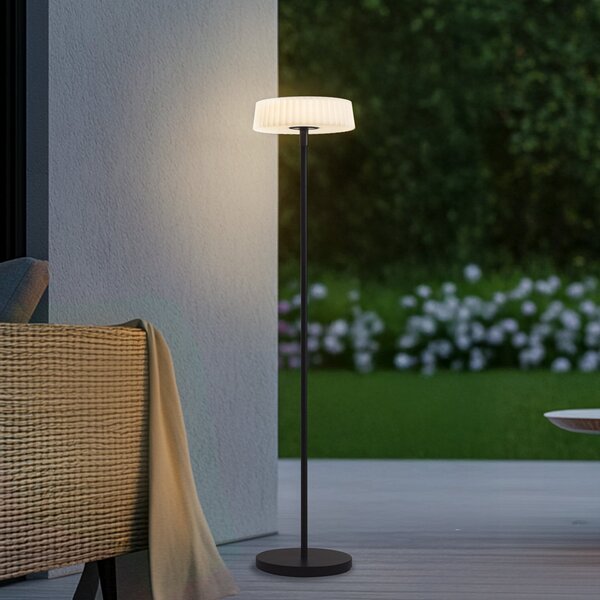 Vanjske Svjetiljka Lindby, Samine, prigušiv, Crno, Balkon, Metal, Moderan