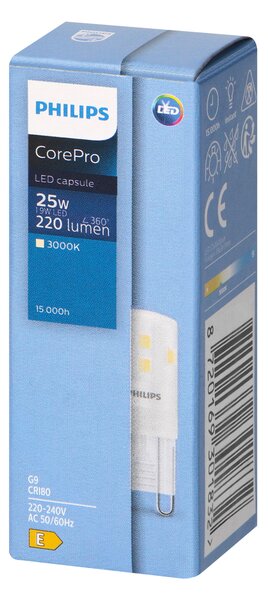 Philips CorePro G9 LED Žarulja, 1.9W, 220lm, 3000K