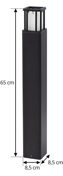 Vanjske Svjetiljka Lucande, Dakil, prigušiv, Crno, Terasa, Aluminij, Moderan
