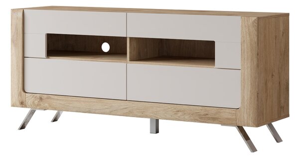 TV stolić/ormarić Kassie Typ 41 (kašmir + hrast zlatni harbor)