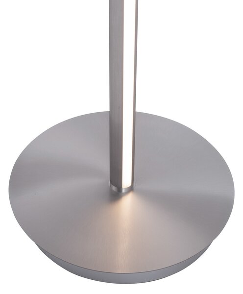 Podne Lampa PURE, PURE Mutil, prigušiv, Sivo, Dnevna soba, Metal, Moderan
