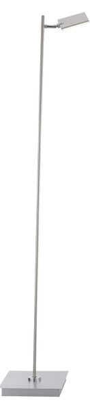Podne Lampa PURE, Pure Mira, prigušiv, Sivo, Dnevna soba, Metal, Moderan