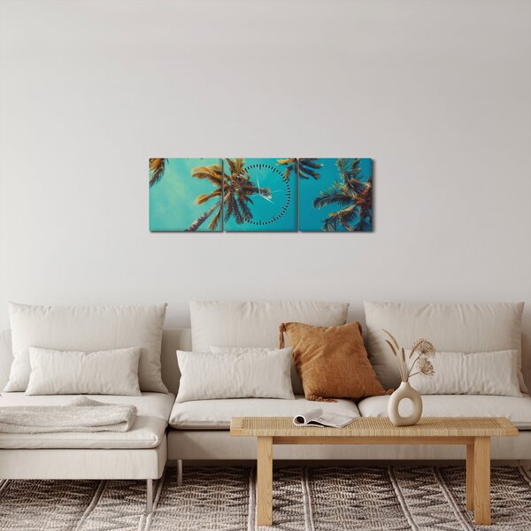 Slika - Visoke palme (sa satom) (90x30 cm)